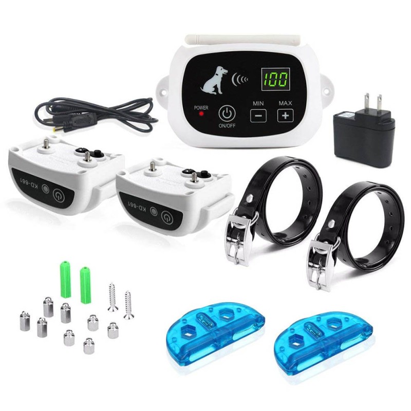Outdoor Wireless Dog Fence Electronic Pet Containment System Outdoor Wireless Dog Fence Electronic Pet Containment System