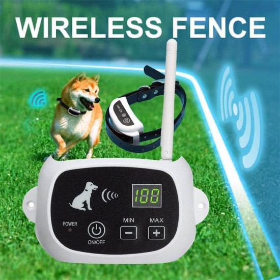 Wireless Dog Fence Electronic Pet Containment System for all dogs