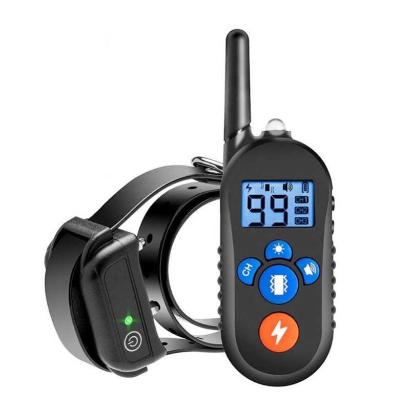 Dog Training Collars with Waterproof and Rechargeable Remote Dog Shock Collars Dog Training Collars with Waterproof and Rechargeable Remote Dog Shock Collars