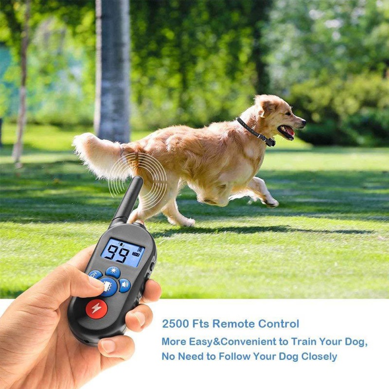 Dog Training Collars with Waterproof and Rechargeable Remote Dog Shock Collars Dog Training Collars with Waterproof and Rechargeable Remote Dog Shock Collars