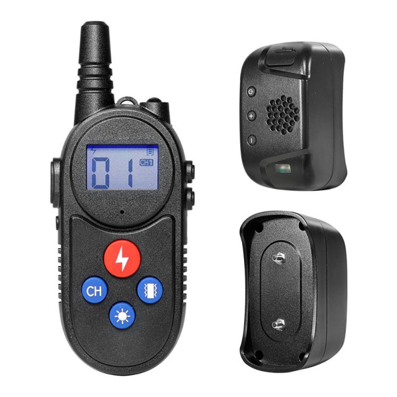 Dog Training Collars with Walkie Talkie Remote Control Vibrating Dog Collars for 3 dogs Dog Training Collars with Walkie Talkie Remote Control Vibrating Dog Collars for 3 dogs