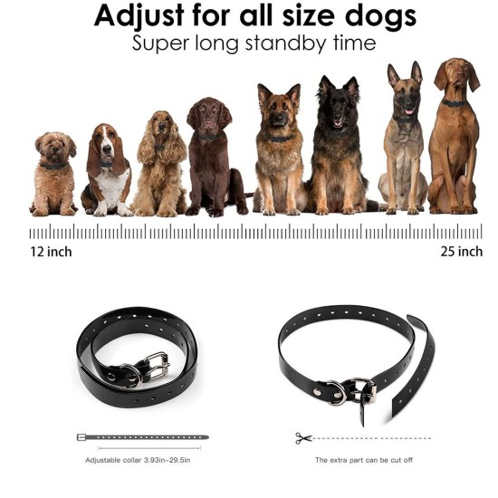 Dog Training Collars with Walkie Talkie Remote Control Vibrating Dog Collars for 3 dogs