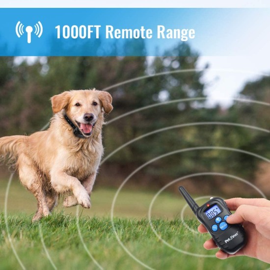 Rechargeable Remote Dog Training Collars with Waterproof Dog Shock Collar for 2 Dogs