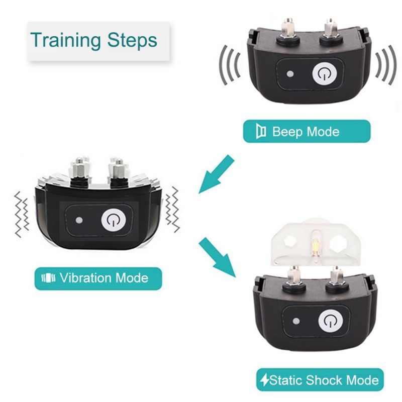Rechargeable Remote Dog Training Collars with Waterproof Dog Shock Collars for 2 Dogs Rechargeable Remote Dog Training Collars with Waterproof Dog Shock Collars for 2 Dogs