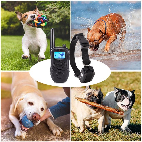 Dog Training Collars with Wireless Remote Rechargeable Dog Shock Collars